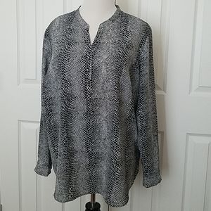 Violet & Claire snake print tunic